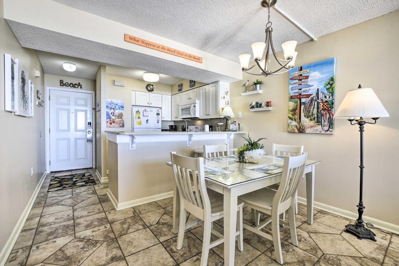 Dreamy Beach Condo With Views And Amenity Access! Мертл-Біч Екстер'єр фото